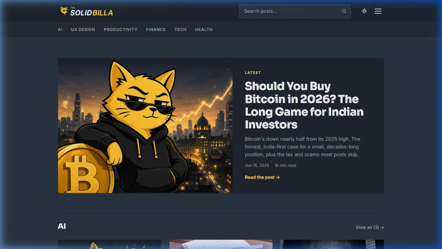 Screenshot of The Solid Billa